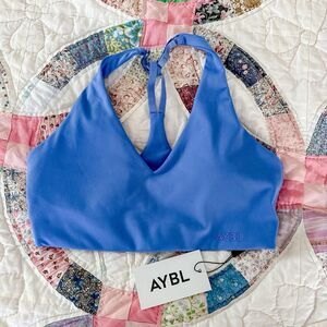 NWT Aybl Women's Blue sports Bra